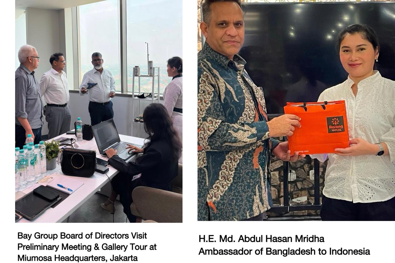 Diplomasi Budaya dalam Bisnis, Miumosa Sambut Bay Group dan Duta Besar Bangladesh untuk Indonesia