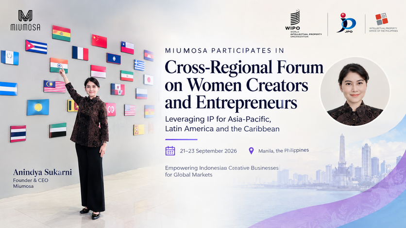 Indonesian Founder Anindya Sukarni Takes Cultural IP Agenda to WIPO International Forum