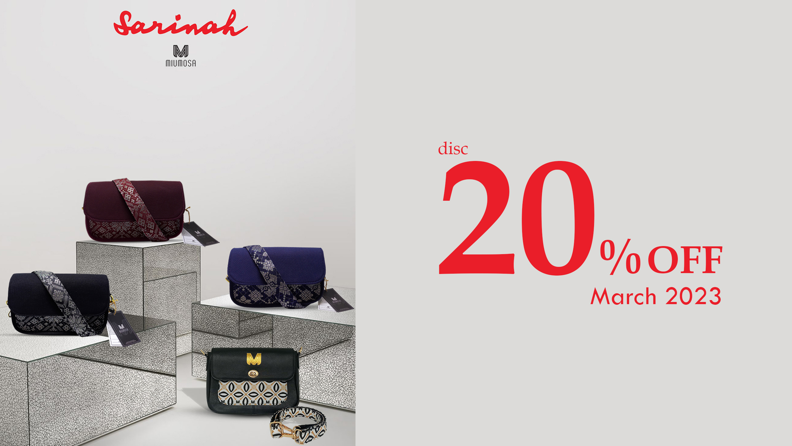 Maret Meriah At Sarinah, 20% Off New Arrivals 