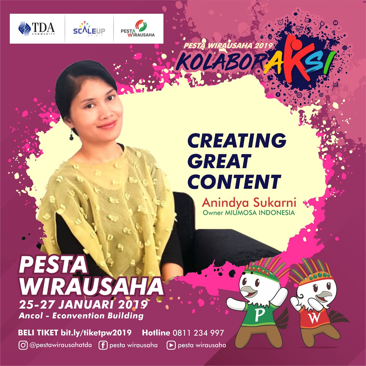 Pesta Wirausaha 2019: Creating Great Content 